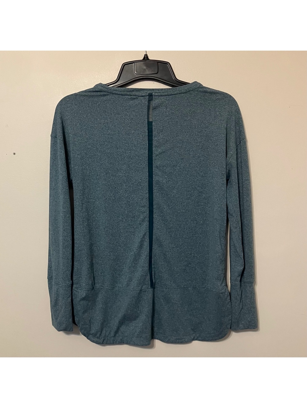 Apana Women's Athleisure Heather Green Athletic Sporty Long Sleeve Top Small - Picture 2 of 4
